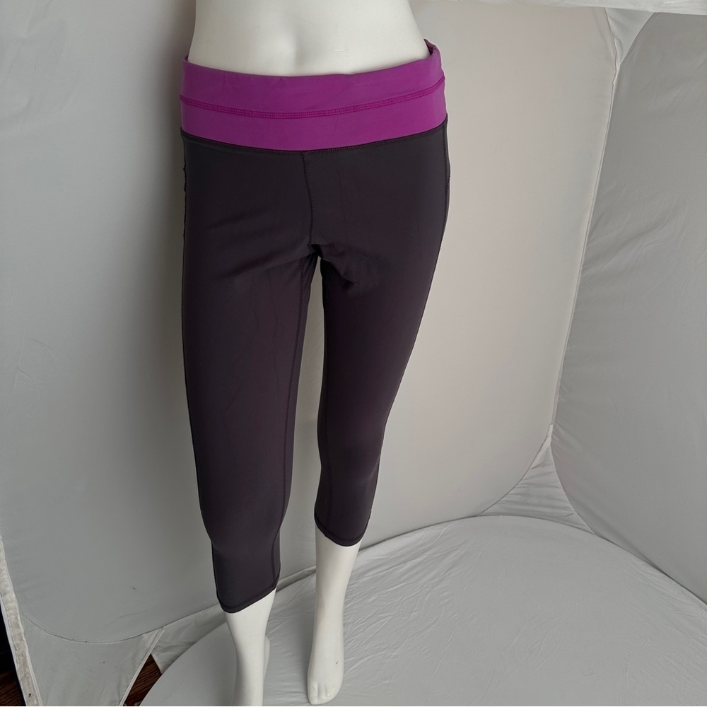 Champion gray and purple leggings L
